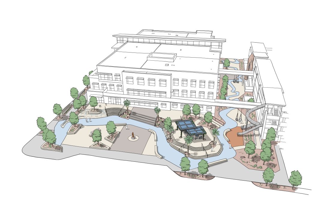 St. George City Hall Plaza